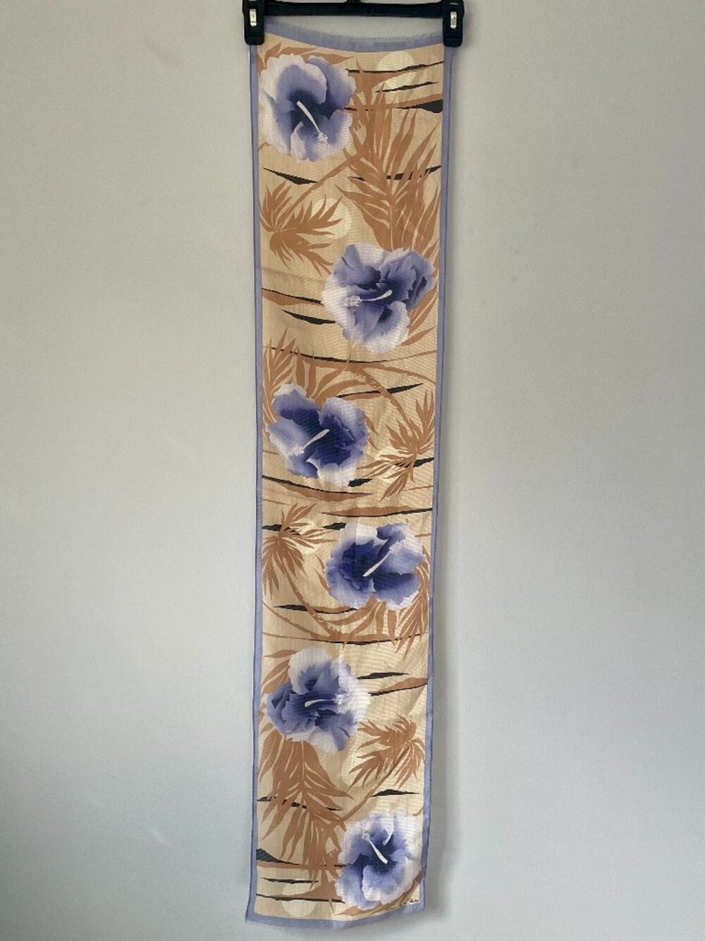 Vintage Accessory Street/Oscar de La Renta Silk Scarf Made in Japan